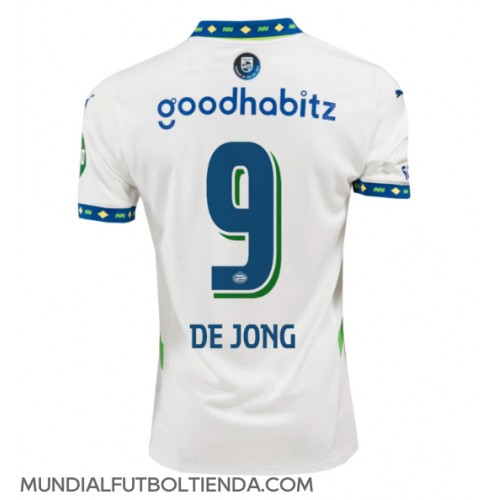 Camiseta PSV Eindhoven Luuk de Jong #9 Tercera Equipación Replica 2024-25 mangas cortas
